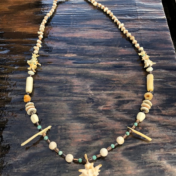 Native American Snake Bone Necklace - Picture 8 of 9